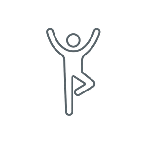 Icon für Sturzprophylaxe und Gleichgewichtstraining