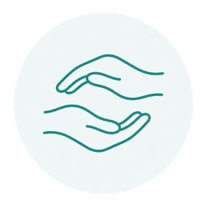 Icon für manuelle Therapie und Beweglichkeit