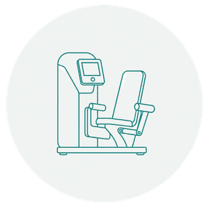 Icon für Milon Training und computergestütztes Zirkeltraining