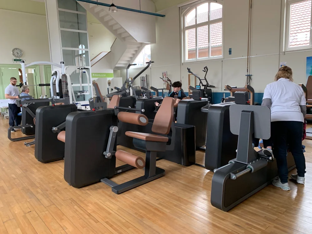Milon Zirkeltraining mit computergestützten Trainingsgeräten bei vitalwerch
