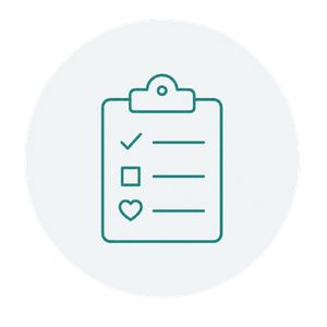 Icon für vielseitige Anwendungsgebiete der Physiotherapie